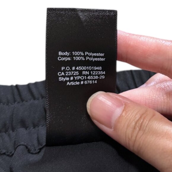 Aritzia Babaton Black Luiz Cropped Wide-Leg Cullotte Pant - Picture 8 of 8